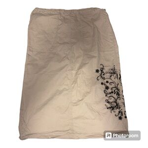 Long Charlotte Russe Cargo Skirt